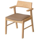 ダイニングチェア ダイニングチェア 椅子 食卓椅子 木製 1脚 単品 ダイニング チェアー 肘付き ハーフアームチェア お掃除ロボット対応 イス 北欧 いす おしゃれ ぼん家具