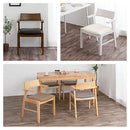 ダイニングチェア ダイニングチェア 椅子 食卓椅子 木製 1脚 単品 ダイニング チェアー 肘付き ハーフアームチェア お掃除ロボット対応 イス 北欧 いす おしゃれ ぼん家具