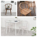 ダイニングチェア ダイニングチェア 椅子 ウィンザーチェア 肘付き 食卓椅子 おしゃれ 木製 ダイニングチェアー 北欧 アンティーク調 アームチェア 背もたれ イス 1脚 ぼん家具