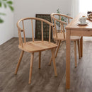 ダイニングチェア ダイニングチェア 椅子 ウィンザーチェア 肘付き 食卓椅子 おしゃれ 木製 ダイニングチェアー 北欧 アンティーク調 アームチェア 背もたれ イス 1脚 ぼん家具