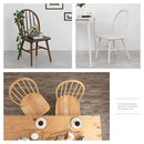 ダイニングチェア〔2脚セット〕 ダイニングチェア 椅子 ウィンザーチェア 2脚セット 食卓椅子 おしゃれ 木製 ダイニングチェアー 北欧 アンティーク調 背もたれ ハイバック イス ぼん家具