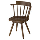 ダイニングチェア ダイニングチェア 回転椅子 ウィンザーチェア 肘付き 食卓椅子 おしゃれ 木製 ダイニングチェアー 北欧 アンティーク調 アームチェア 背もたれ 1脚 ぼん家具