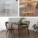 ダイニングチェア ダイニングチェア 回転椅子 ウィンザーチェア 肘付き 食卓椅子 おしゃれ 木製 ダイニングチェアー 北欧 アンティーク調 アームチェア 背もたれ 1脚 ぼん家具