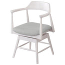 ダイニングチェア ダイニングチェア 椅子 食卓椅子 回転 肘付き 回転椅子 ダイニング チェア おしゃれ 木製 ダイニングチェアー 北欧 アームチェア 背もたれ イス 1脚 ぼん家具