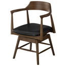 ダイニングチェア ダイニングチェア 椅子 食卓椅子 回転 肘付き 回転椅子 ダイニング チェア おしゃれ 木製 ダイニングチェアー 北欧 アームチェア 背もたれ イス 1脚 ぼん家具