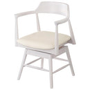 ダイニングチェア ダイニングチェア 椅子 食卓椅子 回転 肘付き 回転椅子 ダイニング チェア おしゃれ 木製 ダイニングチェアー 北欧 アームチェア 背もたれ イス 1脚 ぼん家具