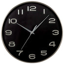 壁掛け時計 ウォールクロック 壁掛け時計 掛時計 時計 壁時計 掛け時計 40cm 非電波 スイープムーブメント 静音 静か 丸形 重厚感 モダン スタイリッシュ ギフト ぼん家具