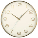 壁掛け時計 ウォールクロック 壁掛け時計 掛時計 時計 壁時計 掛け時計 40cm 非電波 スイープムーブメント 静音 静か 丸形 重厚感 モダン スタイリッシュ ギフト ぼん家具