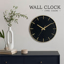 壁掛け時計 ウォールクロック 壁掛け時計 掛時計 時計 壁時計 掛け時計 40cm 非電波 スイープムーブメント 静音 静か 丸形 重厚感 モダン スタイリッシュ ギフト ぼん家具