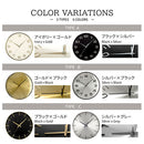 壁掛け時計 ウォールクロック 壁掛け時計 掛時計 時計 壁時計 掛け時計 40cm 非電波 スイープムーブメント 静音 静か 丸形 重厚感 モダン スタイリッシュ ギフト ぼん家具