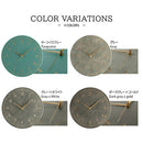 壁掛け時計 壁掛け時計 掛け時計 ウォールクロック インテリアクロック 壁掛け 時計 30cm 非電波 スイープムーブメント 静音 丸形 ストーン調 高級感 モダン ぼん家具