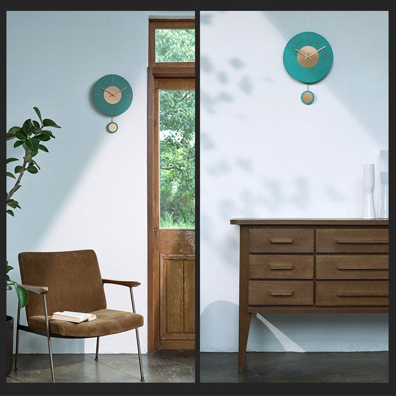 ストーン調 振り子時計