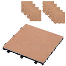 ジョイントタイルデッキ〔4枚セット・10枚セット〕 タイル ベランダ 庭 デッキ テラス diy ジョイントタイル おしゃれ デッキパネル 正方形 ジョイントマット ベランダ ガーデニング 簡単設置 敷石 ぼん家具