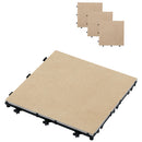 ジョイントタイルデッキ〔4枚セット・10枚セット〕 タイル ベランダ 庭 デッキ テラス diy ジョイントタイル おしゃれ デッキパネル 正方形 ジョイントマット ベランダ ガーデニング 簡単設置 敷石 ぼん家具