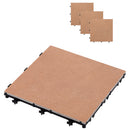 ジョイントタイルデッキ〔4枚セット・10枚セット〕 タイル ベランダ 庭 デッキ テラス diy ジョイントタイル おしゃれ デッキパネル 正方形 ジョイントマット ベランダ ガーデニング 簡単設置 敷石 ぼん家具