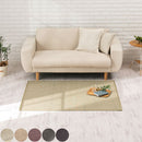 竹ラグカーペット〔100×140cm〕 ラグ ラグマット 夏用ラグ 竹ラグ おしゃれ 1畳 絨毯 カーペット 厚手 天然竹 ひんやり 冷感 滑り止め リビング 一人暮らし 100×140cm ぼん家具