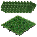 ジョイント式人工芝〔20枚セット〕 人工芝 ジョイント式 芝生 リアル人工芝 30×30cm 20枚セット パネル おしゃれ ガーデニング ベランダ 屋外 屋内 ジョイントマット ぼん家具