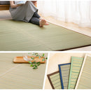 い草ラグマット〔130×190cm〕 ラグ ラグマット 夏用ラグ い草ラグ おしゃれ 2畳 1畳 絨毯 カーペット 厚手 天然い草 ござ ひんやり 冷感 リビング 一人暮らし ぼん家具