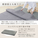 下敷き専用ラグマット〔120×175cm〕 ラグ 1.5畳 下敷きラグ 厚手 ウレタンラグ 120×175 アンダーラグ ズレ防止 洗える ラグマット 約厚さ1cm ふっくら 防音 保温 ホットカーペット対応 ぼん家具