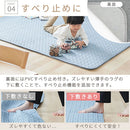 下敷き専用ラグマット〔175×230cm〕 ラグ 3畳 下敷きラグ 厚手 ウレタンラグ 175×230 アンダーラグ ズレ防止 洗える ラグマット 約厚さ1cm ふっくら 防音 保温 ホットカーペット対応 ぼん家具