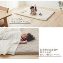 極厚マット〔130×185cm〕 極厚マット 単品 約 厚さ5cm 高反発ウレタンマット カバーリングマット 130×185cm ラグマット 1.5畳 年中使える ごろ寝マット マット全面 滑り止め ぼん家具