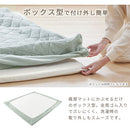 極厚マット専用カバー〔185×185cm〕 当店極厚マット専用 カバー 185×185cm 用 マイクロファイバー あったか ラグマット 2畳 冬用ラグマット 添い寝マット ごろ寝マット お昼寝マット ぼん家具