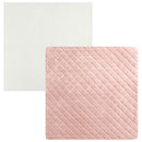 極厚マット2点セット〔185×185cm〕 極厚マット カバー 2点セット 高反発ウレタンマット マイクロファイバー あったか 185×185cm 約 厚さ5cm ラグマット 2畳 冬用 ごろ寝マット ぼん家具