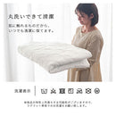 コットンリネンラグ〔130×185cm〕 ラグ カーペット ラグマット 洗える 1.5畳 おしゃれ 130×185cm オールシーズン 麻 綿 コットンリネン 低ホルムアルデヒド 床暖房 静電気防止 ぼん家具