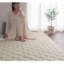 コットンリネンラグ〔185×240cm〕 ラグ カーペット ラグマット 洗える 3畳 コットンリネン おしゃれ 185×240 ホットカーペット対応 低ホルムアルデヒド 吸湿速乾 静電気防止 ぼん家具