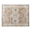 オリエンタル柄ラグ〔200×250cm〕 ラグマット センターラグ リビングラグ インテリアマット カーペット ラグ 約 200×250cm 3畳 幾何学 オリエンタル柄 プリント おしゃれ 洗える ぼん家具