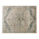 オリエンタル柄ラグ〔200×250cm〕 ラグマット センターラグ リビングラグ インテリアマット カーペット ラグ 約 200×250cm 3畳 幾何学 オリエンタル柄 プリント おしゃれ 洗える ぼん家具