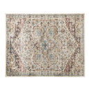 オリエンタル柄ラグ〔200×250cm〕 ラグマット センターラグ リビングラグ インテリアマット カーペット ラグ 約 200×250cm 3畳 幾何学 オリエンタル柄 プリント おしゃれ 洗える ぼん家具