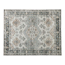 オリエンタル柄ラグ〔200×250cm〕 ラグマット センターラグ リビングラグ インテリアマット カーペット ラグ 約 200×250cm 3畳 幾何学 オリエンタル柄 プリント おしゃれ 洗える ぼん家具