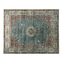 オリエンタル柄ラグ〔200×250cm〕 ラグマット センターラグ リビングラグ インテリアマット カーペット ラグ 約 200×250cm 3畳 幾何学 オリエンタル柄 プリント おしゃれ 洗える ぼん家具