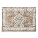 玄関マット〔60×85cm〕 玄関マット 室内  60×85cm 屋内 洗える おしゃれ 幾何学 オリエンタル柄  プリント 玄関ラグ カーペット 長方形 北欧 風水 ぼん家具