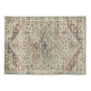 玄関マット〔60×85cm〕 玄関マット 室内  60×85cm 屋内 洗える おしゃれ 幾何学 オリエンタル柄  プリント 玄関ラグ カーペット 長方形 北欧 風水 ぼん家具