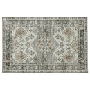 玄関マット〔70×105cm〕 玄関マット 幾何学 オリエンタル柄 プリント 玄関ラグ おしゃれ 室内マット 約 70×105cm インテリアマット 軽量 カーペット 春夏 短毛 薄手 ぼん家具