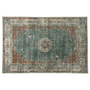 玄関マット〔70×105cm〕 玄関マット 幾何学 オリエンタル柄 プリント 玄関ラグ おしゃれ 室内マット 約 70×105cm インテリアマット 軽量 カーペット 春夏 短毛 薄手 ぼん家具