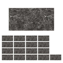 石目調フロアタイル〔18枚セット〕 フロアタイル 置くだけ フローリングマット 内装 床材 18枚セット リメイクシート 防水 床 シート 吸着 大理石風 モルタル風 タイルカーペット ぼん家具