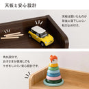 カウンター下収納〔扉・幅20～24cm〕 日本製 キッチン収納 キッチンラック すき間収納 省スペース 一人暮らし 食器 調味料 ぼん家具