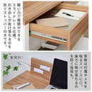 パソコンデスク コンセント・USBポート付き デスク コンセント付き パソコンデスク コンパクトデスク ワークデスク 作業台 ワークテーブル 引き出し 収納 A4 PC スチール 木製 メラミン 化粧板 ぼん家具