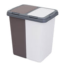 ツインダストボックス ゴミ箱 ダストボックス おしゃれ 日本製 ごみ箱 分別 ゴミ入れ フタ付き ふた付き くず入れ くずかご スリム 縦型 シンプル 大容量 20l 20リットル 40リットル ぼん家具