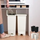 SOLOW　ペダルオープンツイン35L〔2個セット〕 ゴミ箱 35リットル 35L ごみ箱 ダストボックス 2個セット ペダル式 スリム キャスター付き 蓋 フタ付き キッチン 両開き 袋止め 抗菌加工 リス ぼん家具