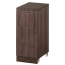 木製ダストボックス 20L ゴミ箱 20リットル 20L ダストボックス ごみ箱 スリム おしゃれ ロータイプ フタ付き キャスター 木製 大容量 キッチン リビング 幅25 縦型 スイング ぼん家具