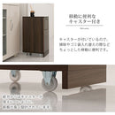 木製ダストボックス 20L ゴミ箱 20リットル 20L ダストボックス ごみ箱 スリム おしゃれ ロータイプ フタ付き キャスター 木製 大容量 キッチン リビング 幅25 縦型 スイング ぼん家具