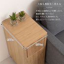 木製ダストボックス 20L ゴミ箱 20リットル 20L ダストボックス ごみ箱 スリム おしゃれ ロータイプ フタ付き キャスター 木製 大容量 キッチン リビング 幅25 縦型 スイング ぼん家具