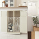 木製ダストボックス 45L 2分別タイプ ゴミ箱 45リットル 45L ダストボックス 2分別 ごみ箱 スリム ハイタイプ フタ付き キャスター 木製 大容量 キッチン リビング 幅47 縦型 スイング ぼん家具