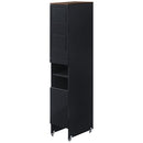 タワー型ダストボックス〔ゴミ箱上・2分別〕 ゴミ箱 ゴミ箱上 ダストボックス 分別 キッチン 45リットル キッチン用ゴミ箱 ごみ箱上ラック スリム 蓋付き おしゃれ 45L キャスター 木製 大容量 ぼん家具