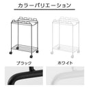 キャスター付き分別ダストワゴン ゴミ箱 ダストボックス キッチン用ゴミ箱 45リットル 対応 分別ゴミ箱 ゴミ袋 スタンド キャスター付き スリム ダストワゴン フレーム シンプル ぼん家具