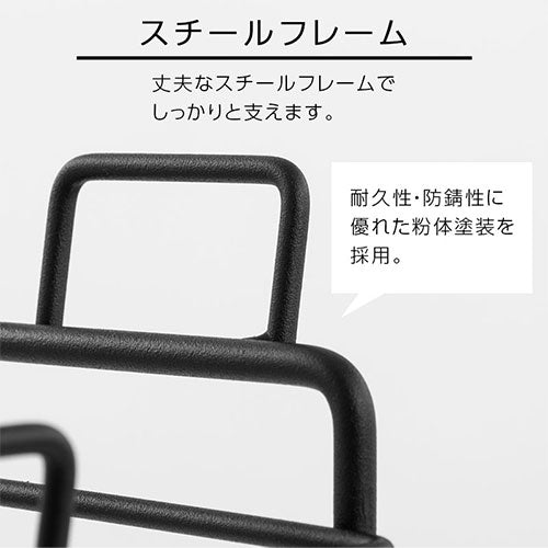 キャスター付き分別ダストワゴン